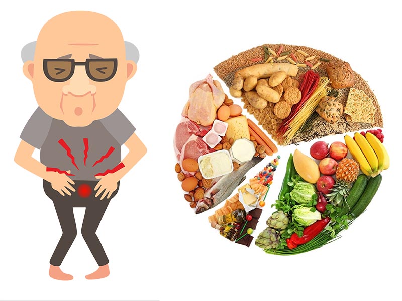 Alimentación saludable para la próstata